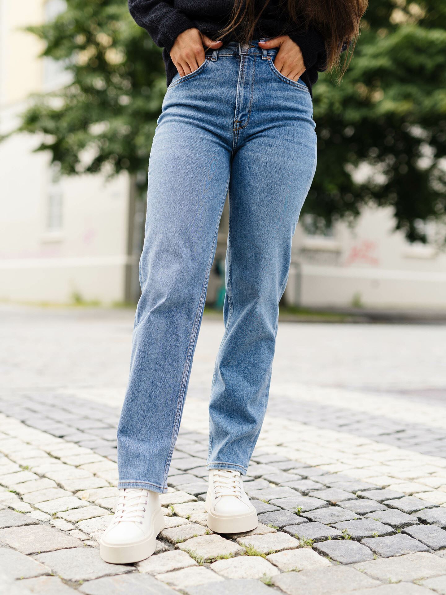 Marie High Waist Straight