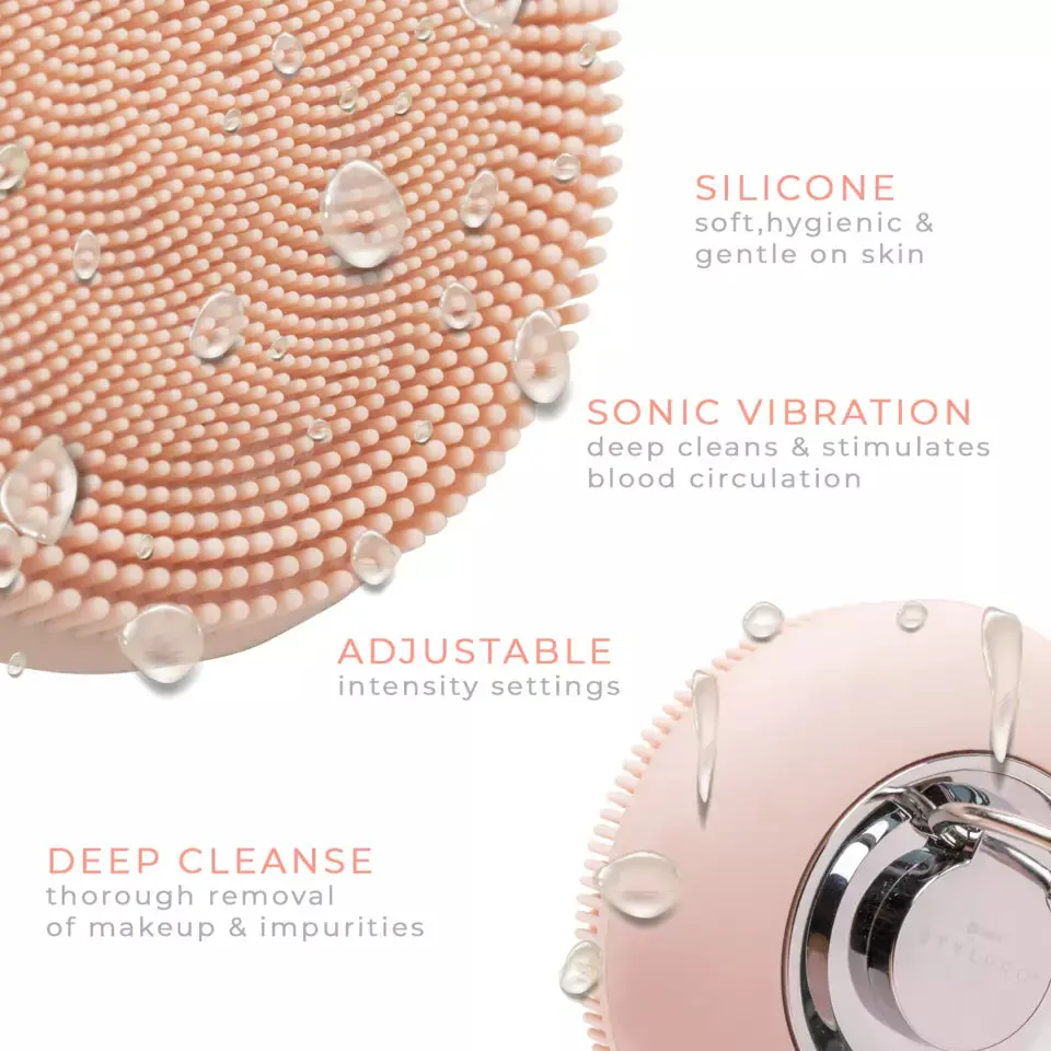 Stylpro Round Silicone Scrub Brush