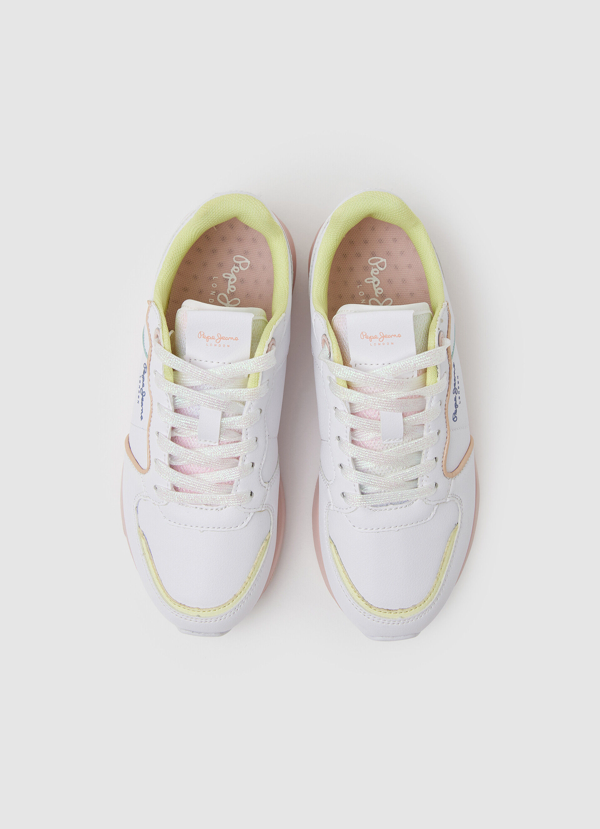 Tênis de corrida York Candy - branco