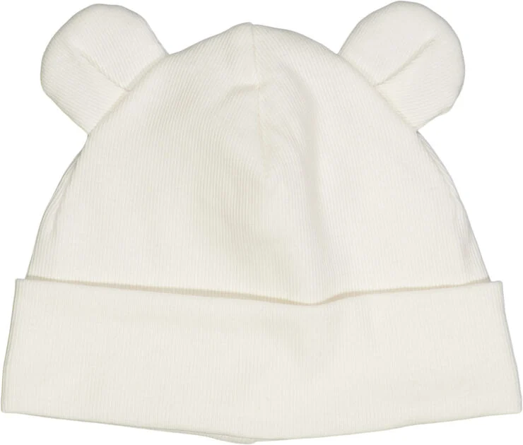 Müsli by Green Cotton Rib bear beanie Balsam cream