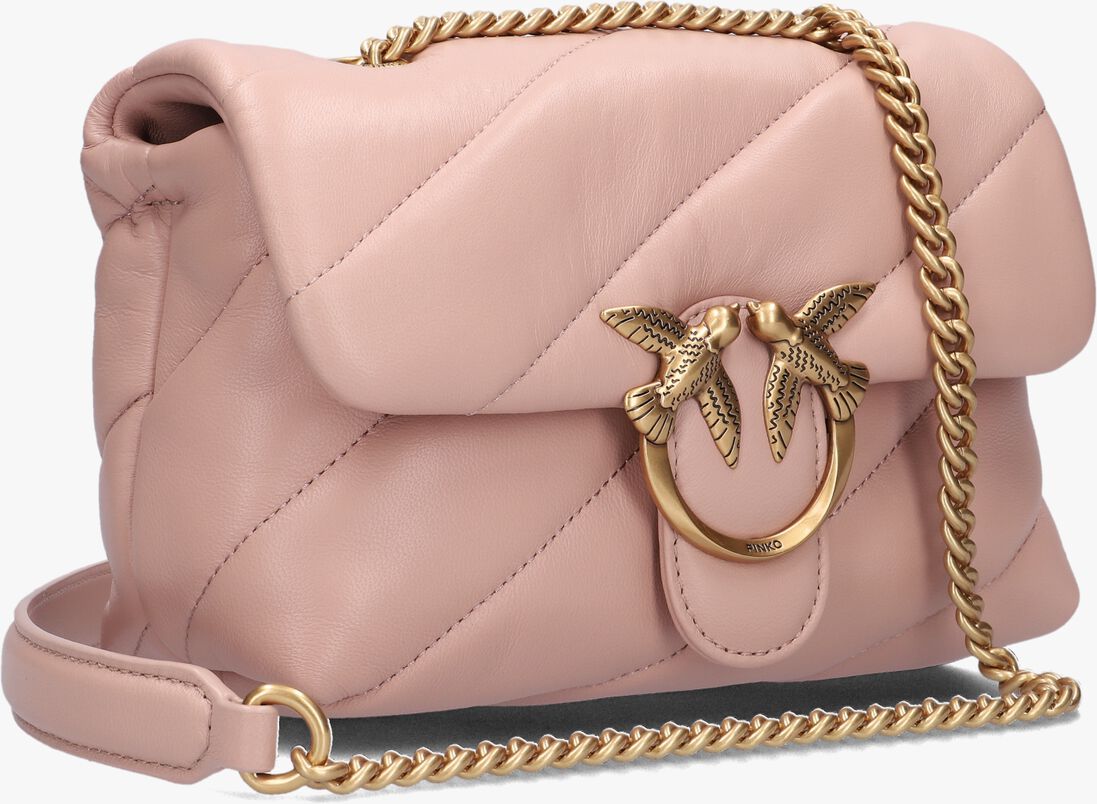 PINKO roze pinko schoudertas love puff mini