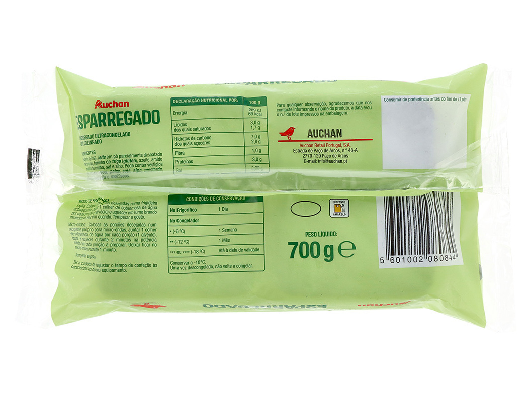 ESPARREGADO AUCHAN 700G