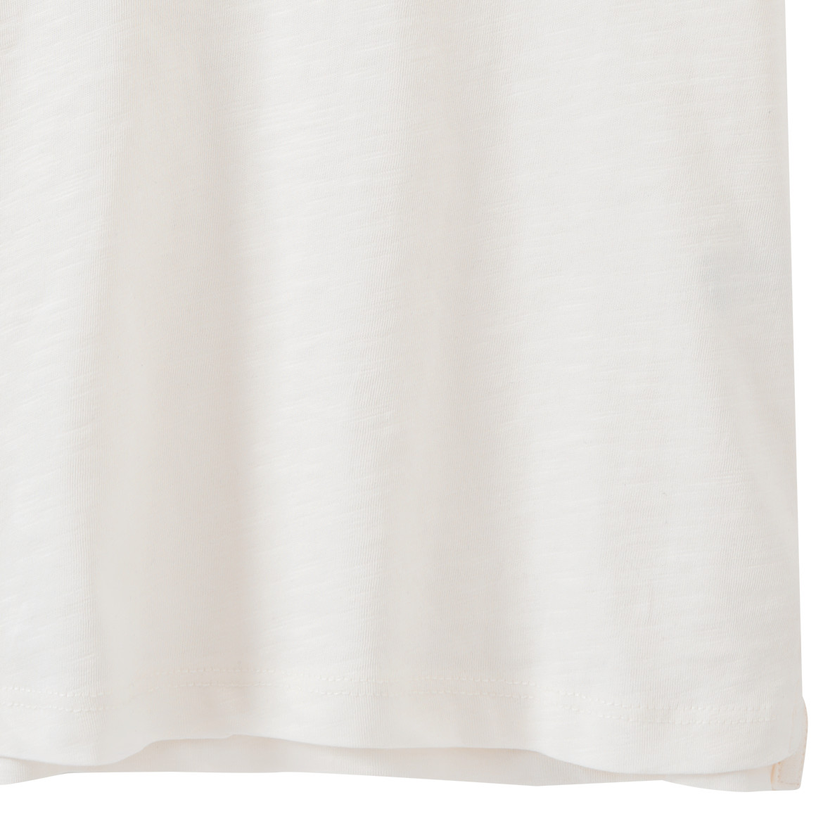 Topomini Baby T-Shirt mit Herz-Tasche weiss