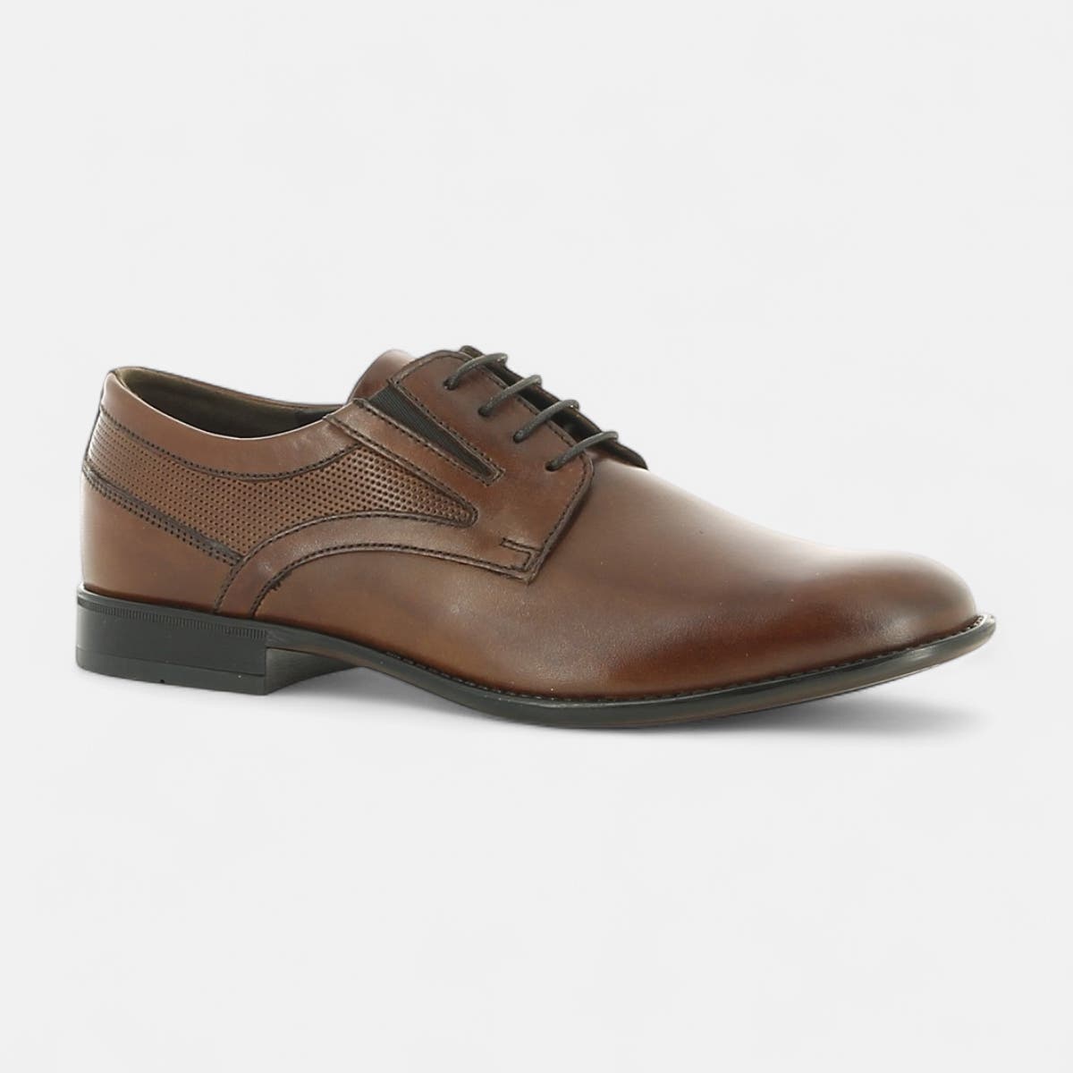 Derbies Homme en cuir marron