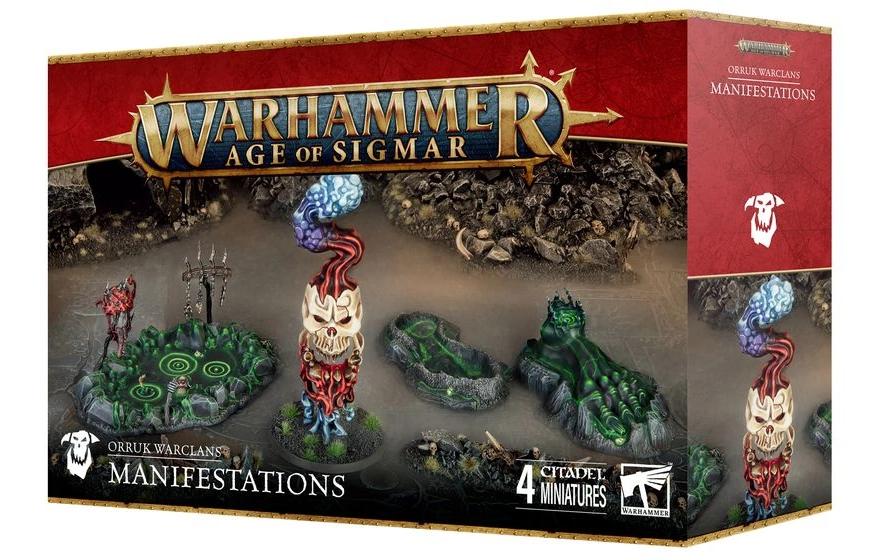 Figurenset Warhammer Age of Sigmar ManifestationenWarhammer Age of Sigmar Orruk-Kriegsclans: Manifestationen – Bausatz