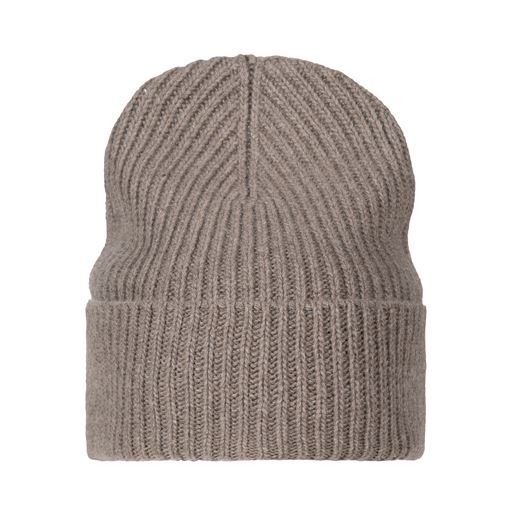 MJM Rib Beanie, Beige
