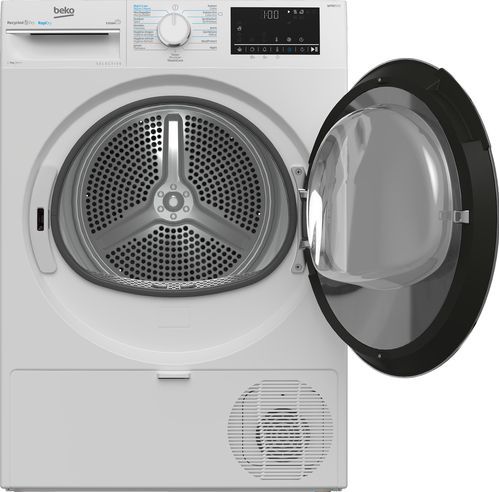 BEKO - WARMTEPOMPWASDROGER RAPIDRY - Wit - Hybride - 8 kg