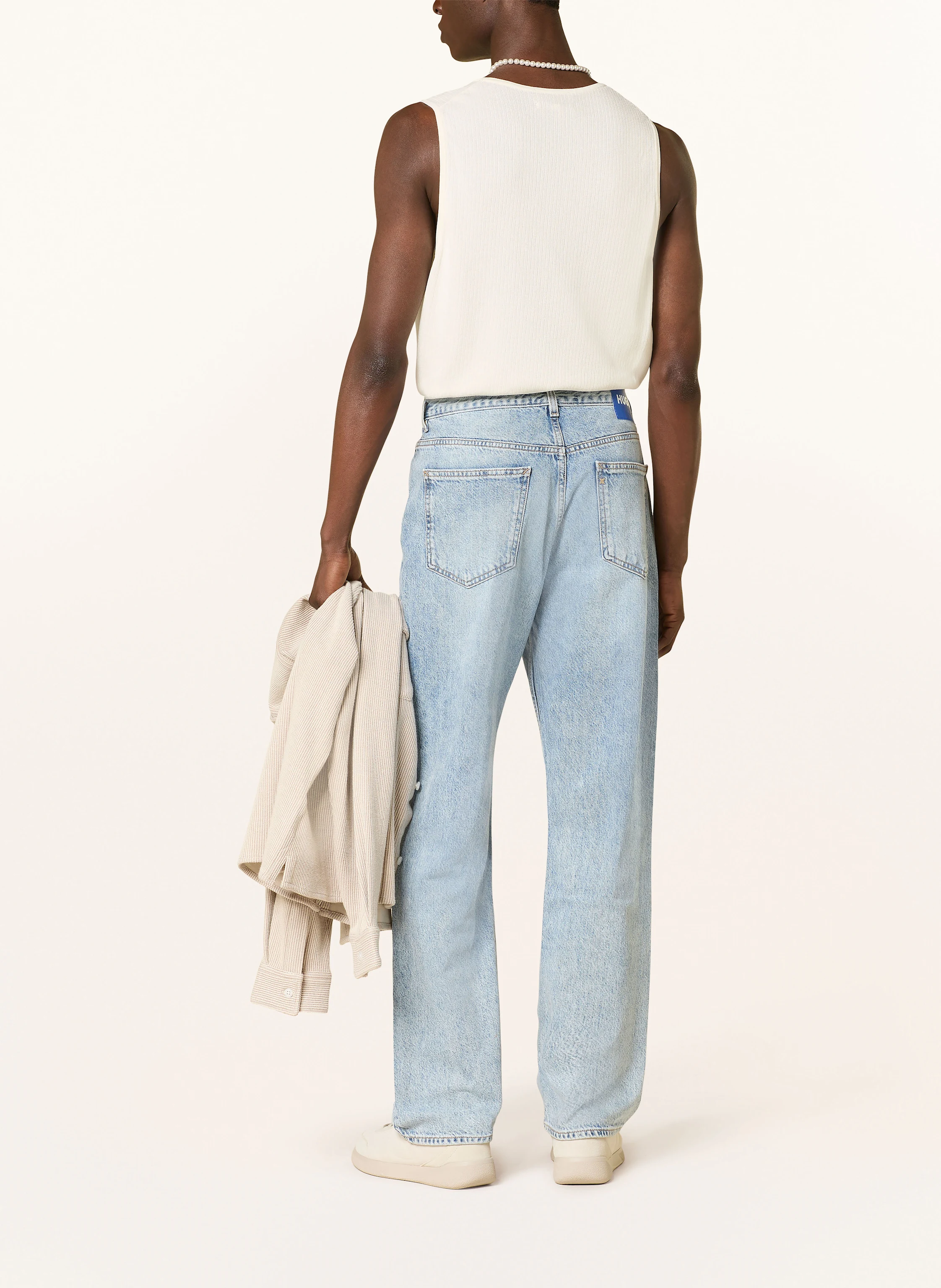HUGO BLUE Destroyed Jeans NATE Baggy Fit