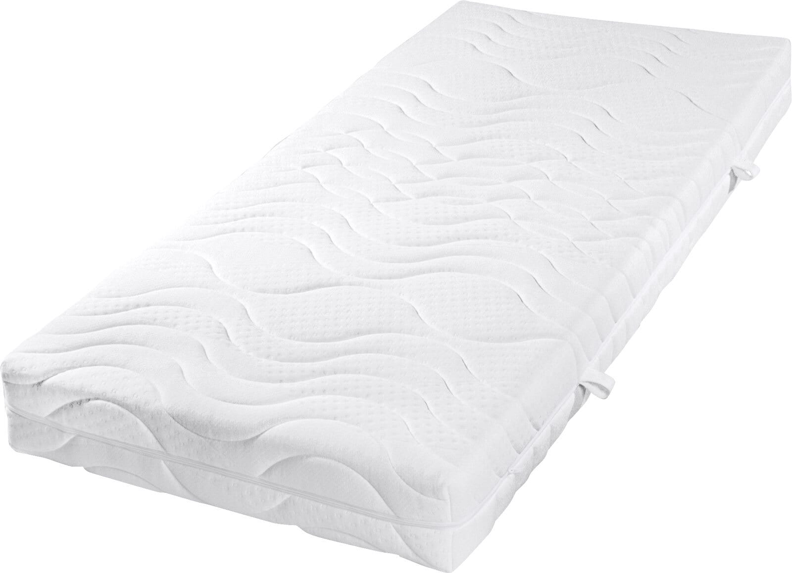 7-Zonen Taschenfederkernmatratze Twin XXL Dormispring Polyester Weiß ca. 90 x 200 cm H3