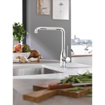 GROHE keukenkraan Essence L-size met hendel Chroom