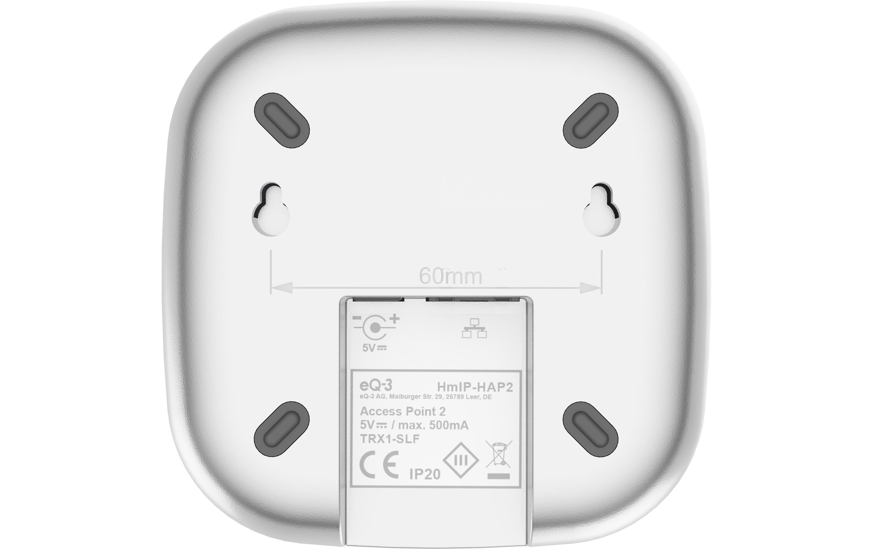 Access Point 2 HMIP-HAP WeissSmarte Zentrale für das Homematic IP-System