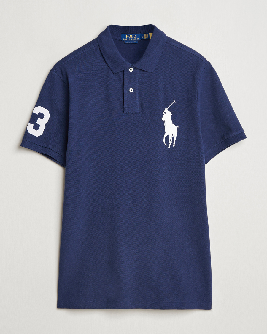 Polo Ralph Lauren Custom Fit Big Pony Polo Newport Navy
