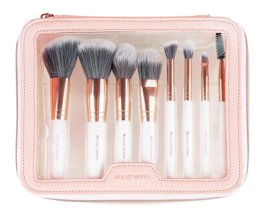 Brushworks Exclusive Makeup Brush Set 9pcs