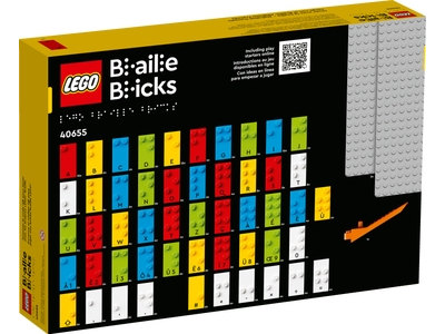 LEGO Spelen met braille – Frans alfabet (40655)