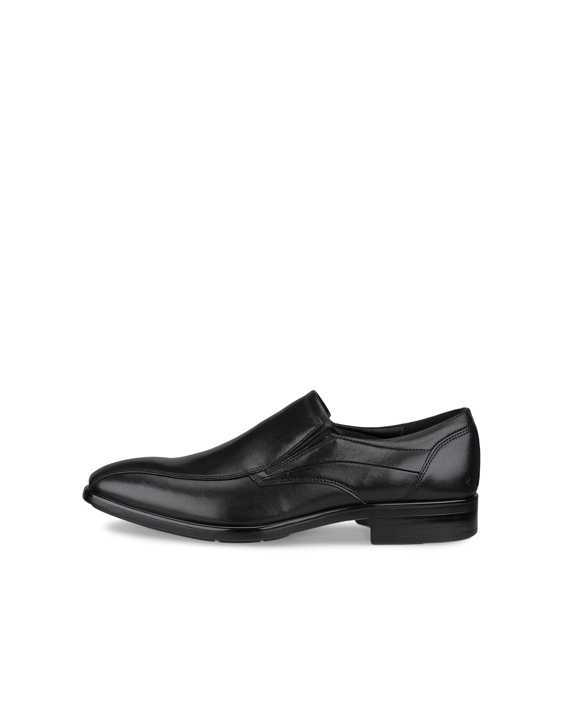 ECCO CITYTRAY Herren Lederslipper Business Schwarz