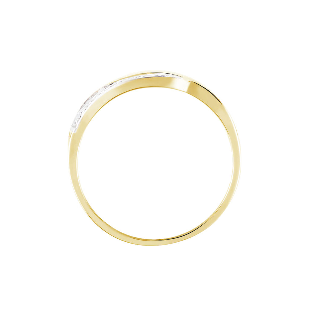 Bague Calypso Or Jaune Diamant
