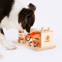 Brinquedo inteligente de dois níveis para cães
