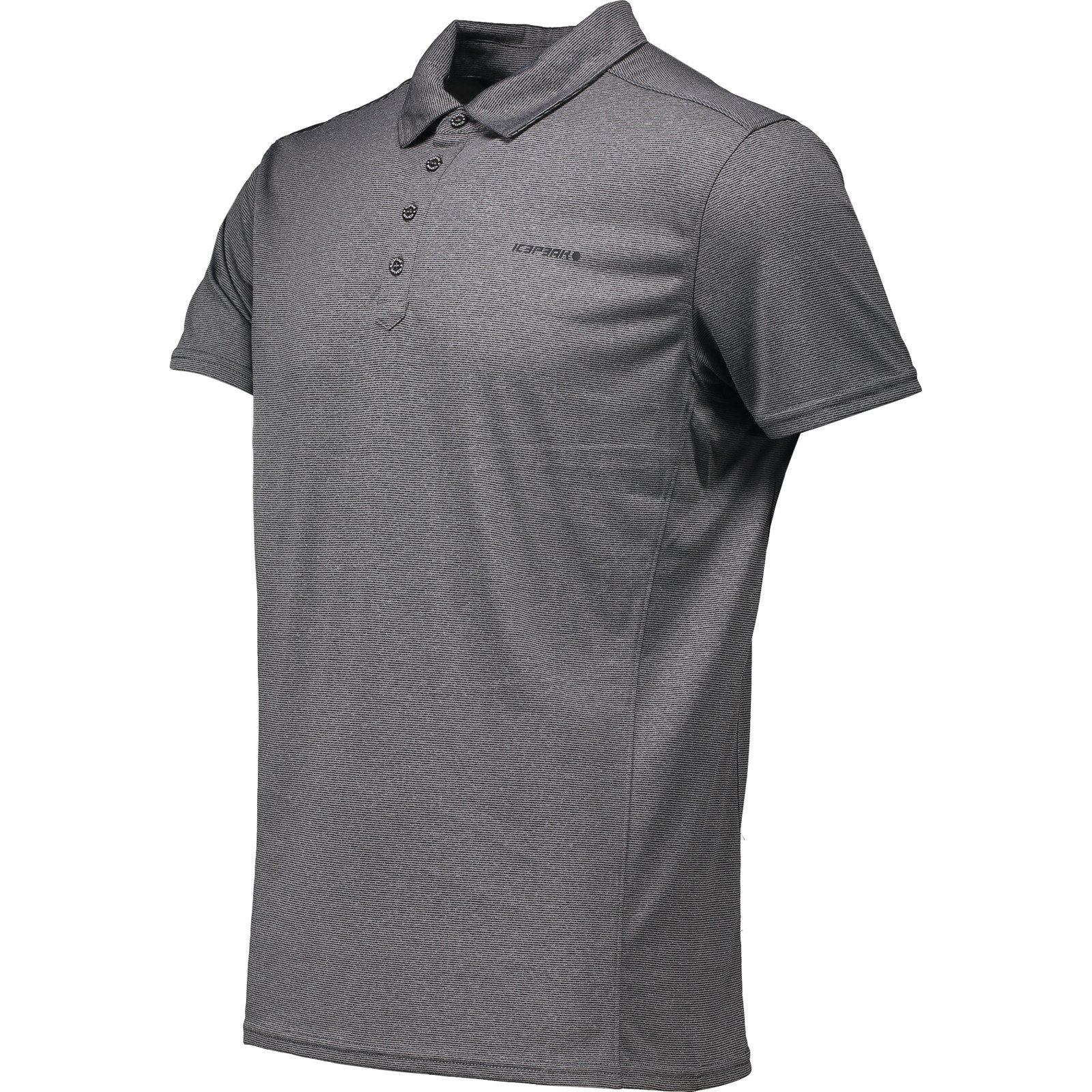 Icepeak Bridgton Polo Hr., hellgrau, M