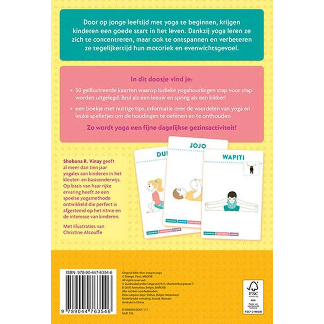 Uitgeverij deltas yoga voor kinderen kaarten