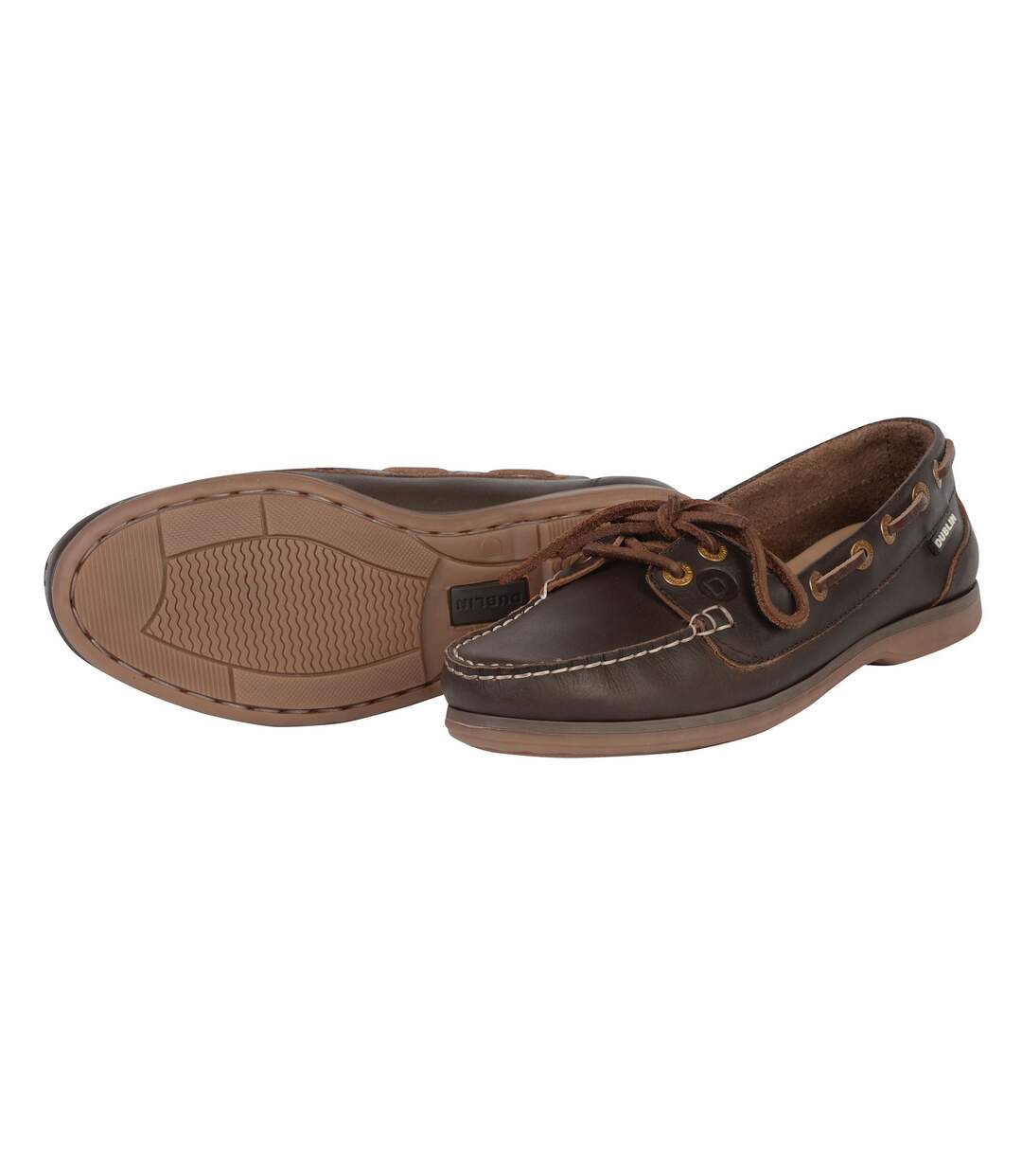 Dublin - Chaussures bateau MENDIP ARENA - Femme (Marron) - UTWB1913