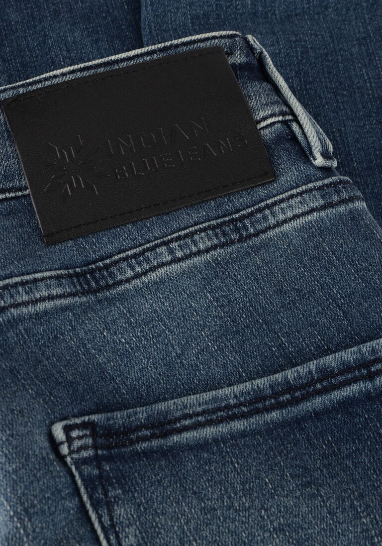 INDIAN BLUE JEANS blauwe indian blue jeans straight leg jeans blue max straight fit