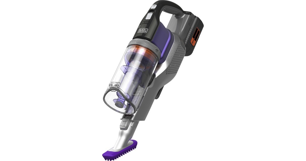 BLACK+DECKER36V 4-in-1 PowerSeries Extreme PET steelstofzuiger  (Paars)