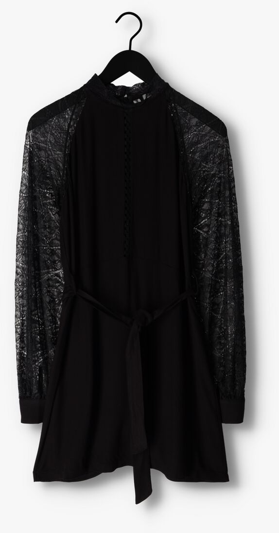 FREEBIRD zwarte freebird mini jurk magnify dress