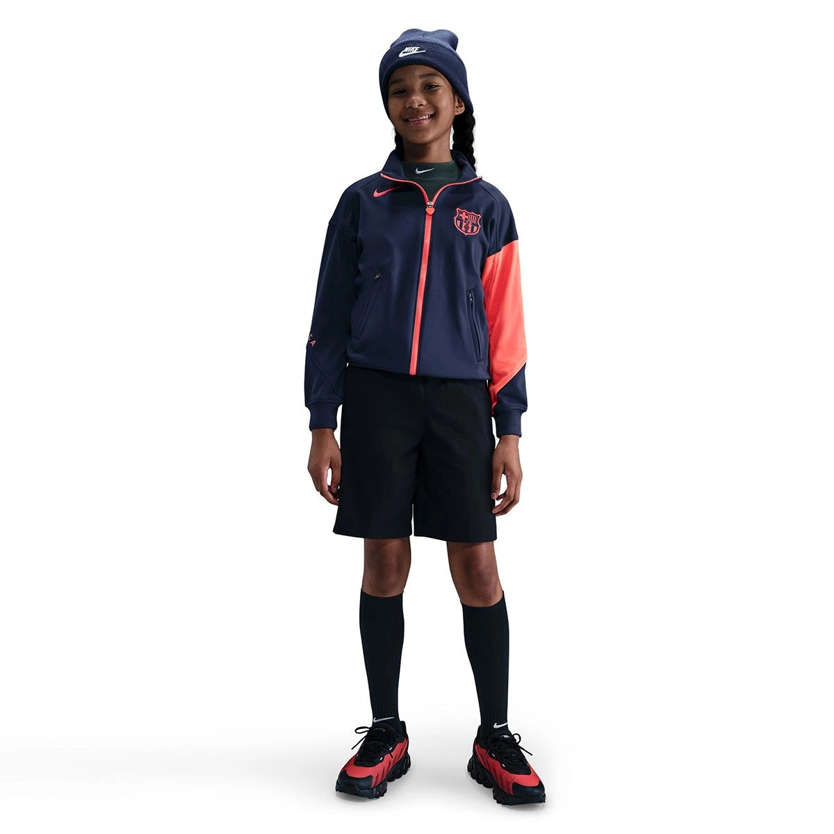 Casaco Nike FC Barcelona Pre-Match 2025-2026 Criança