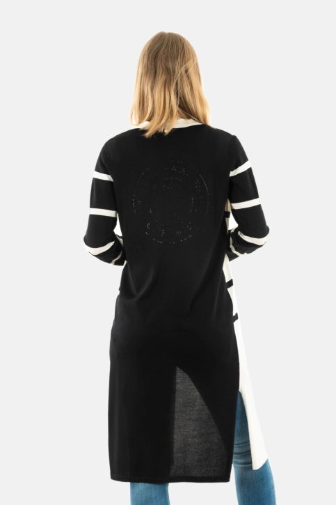 Gilets cardigans lola casademunt ls2411004 2n0 negro-crudo