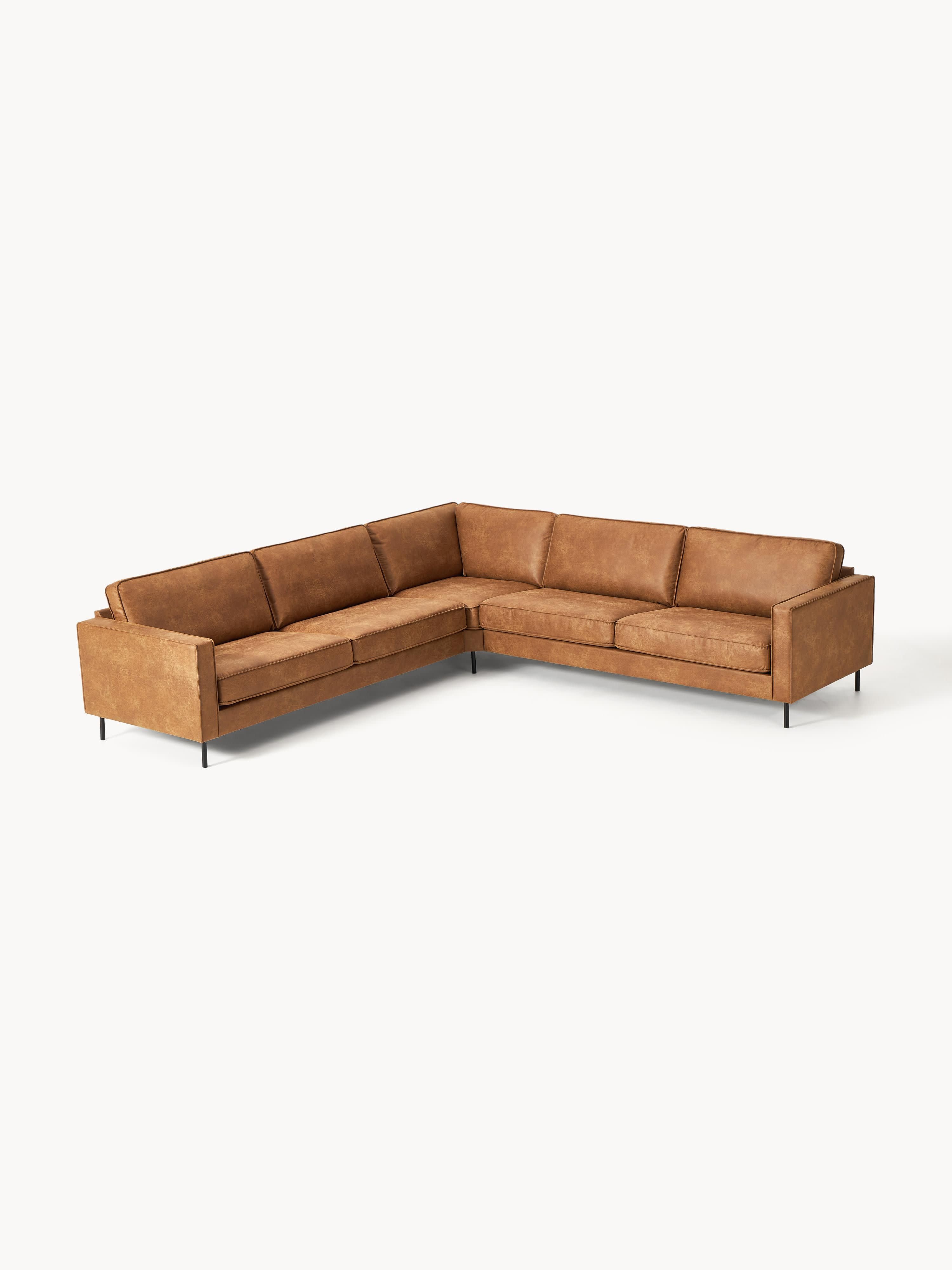 XL leren hoekbank Hunter
