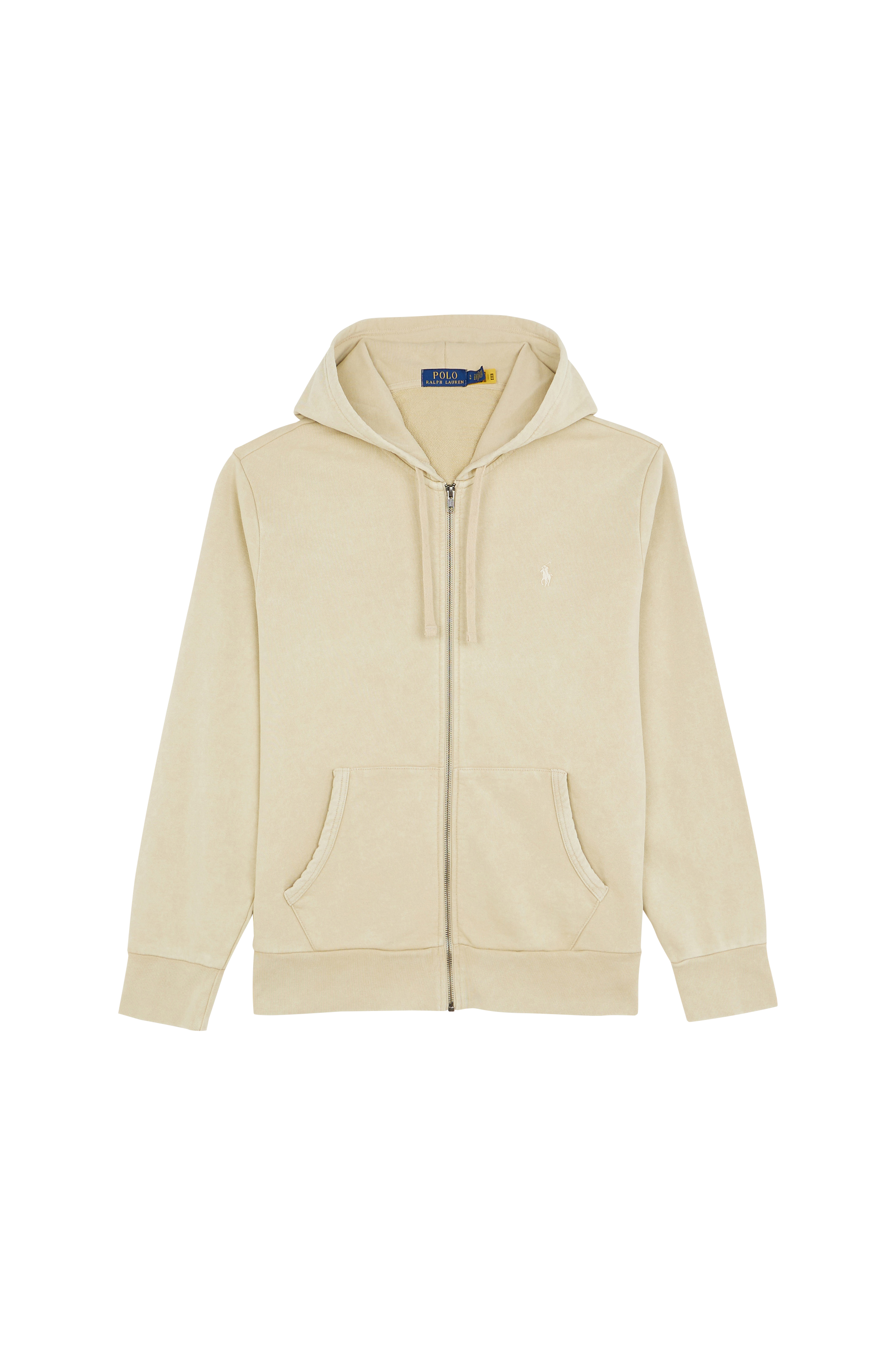 POLO RALPH LAUREN Hoodie zippée LOOPBACK TERRY-LSL-SWS Beige