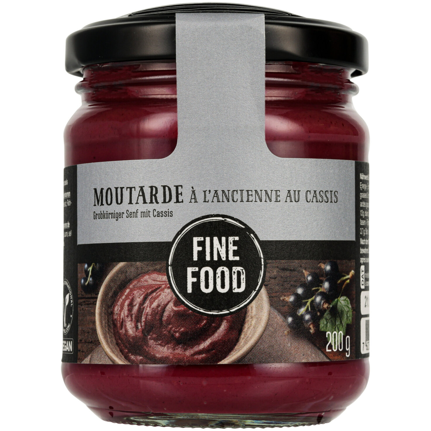 Fine Food Senf Cassis