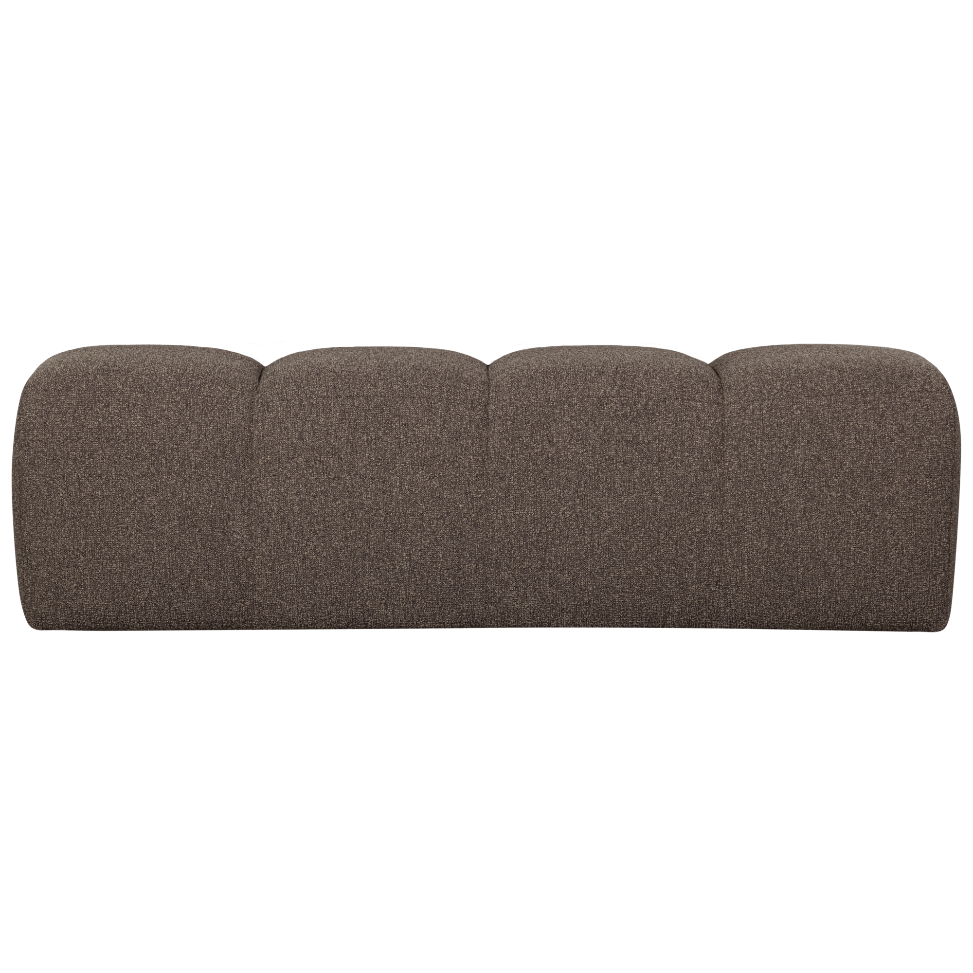 Eetbankje Mojo 164 cm Mojo Eetbankje 164 cm - Bouclé - Bruin Melange