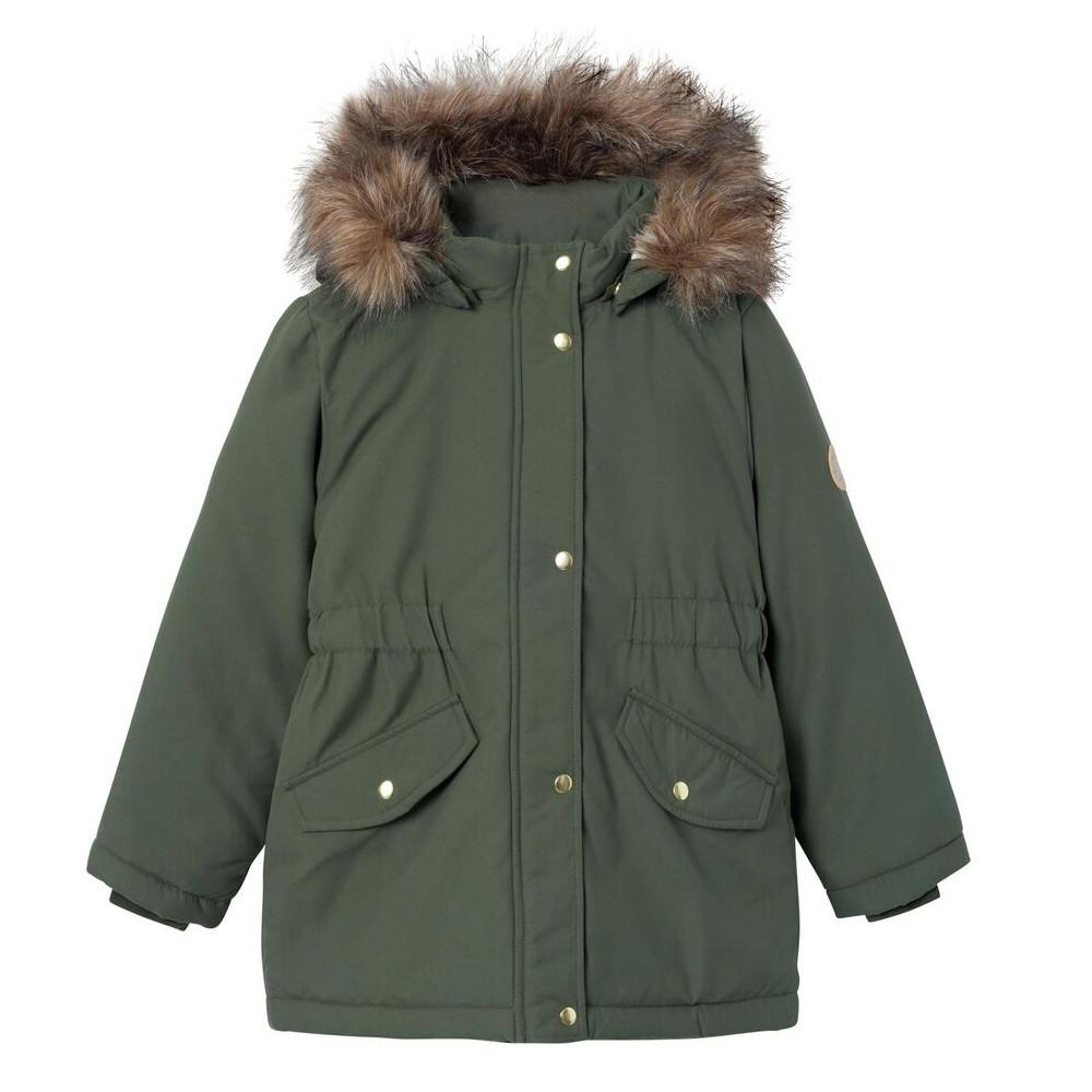 Name it Manteau Kaki clair Fille Name it Marlin