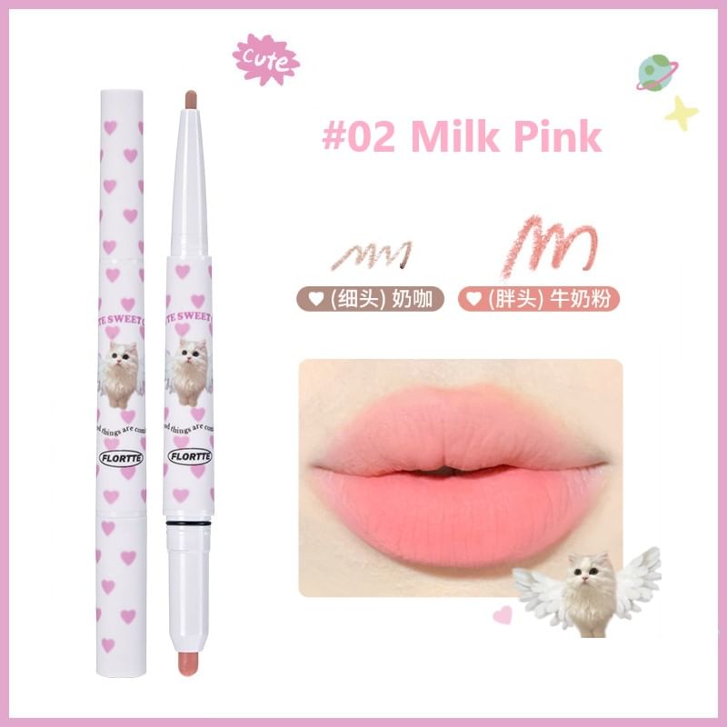 FLORTTE - 2 in 1 lippotlood - 5 kleuren