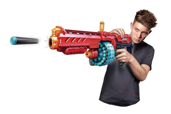 X-Shot Excel Turbo Fire Foam Dart Blaster with Slam Fire