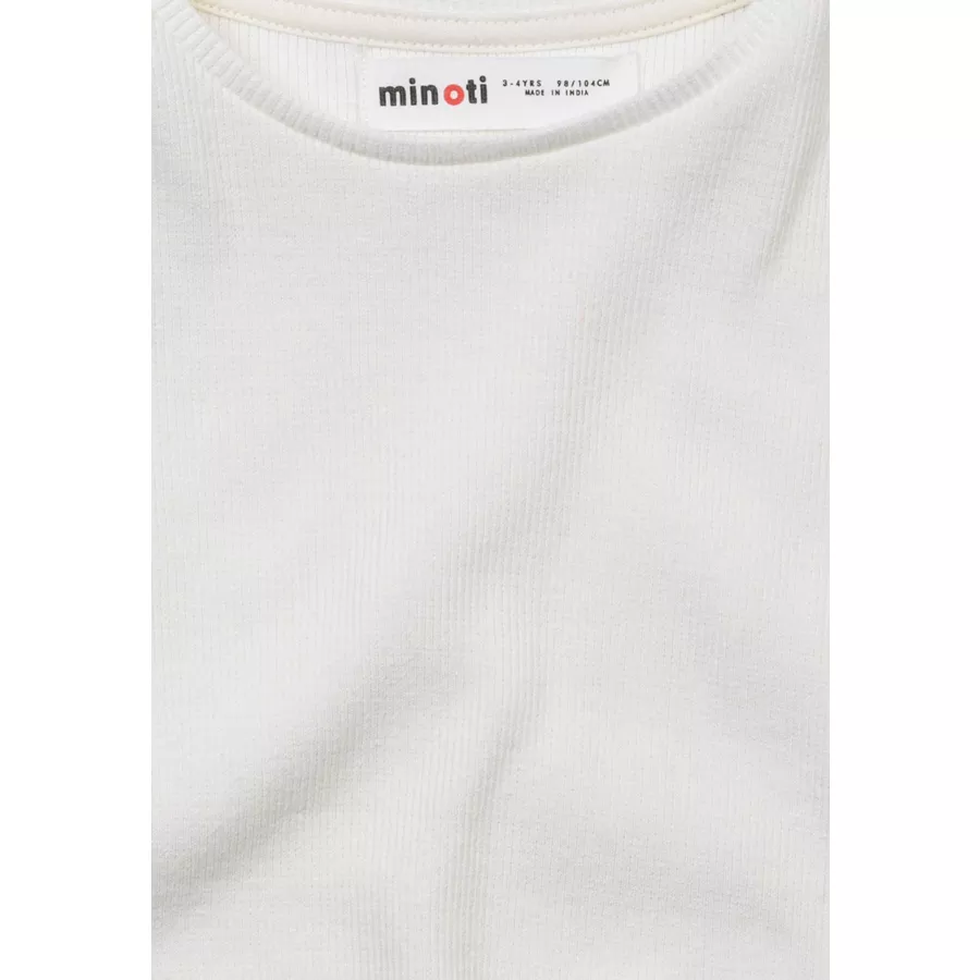 MINOTI Longsleeve Cremeweiß