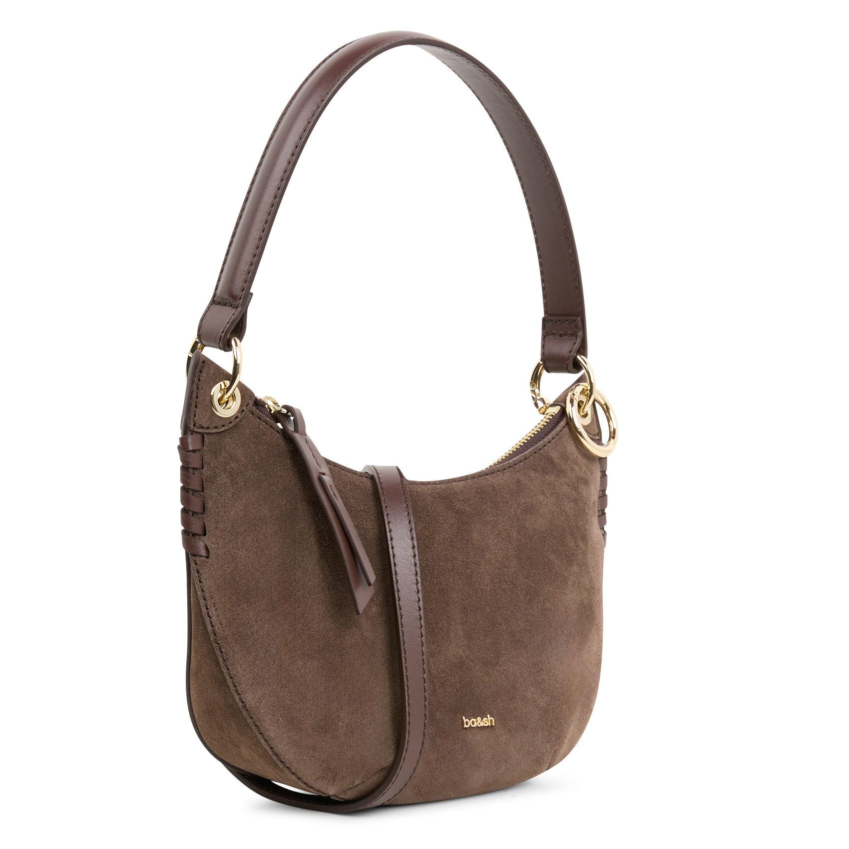 SWING - Sac porté épaule en cuir | Marron