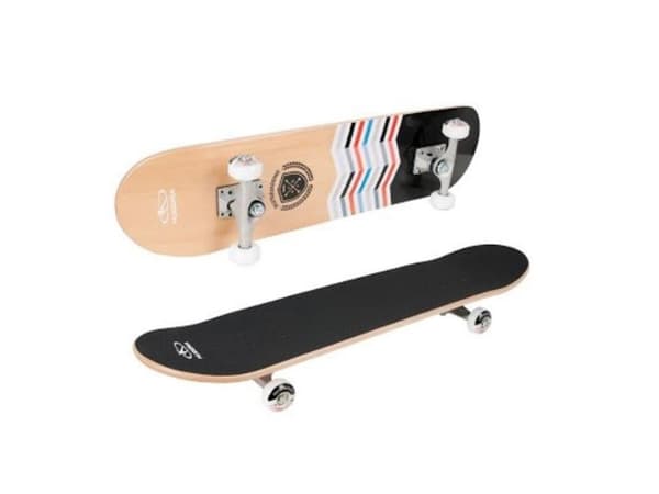 HUDORA 12553, Skateboard (klassisk), Sort, Tre, Bilde, 100 kg, Gutt/Jente