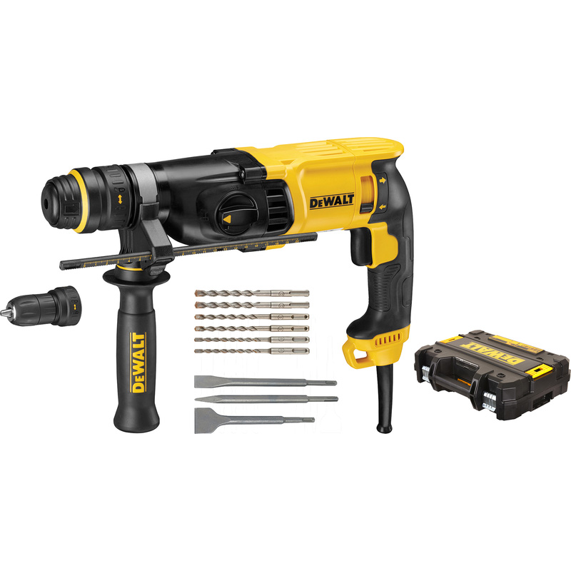 DeWALT D25134KP-QS combihamer machine 800W SDS Plus