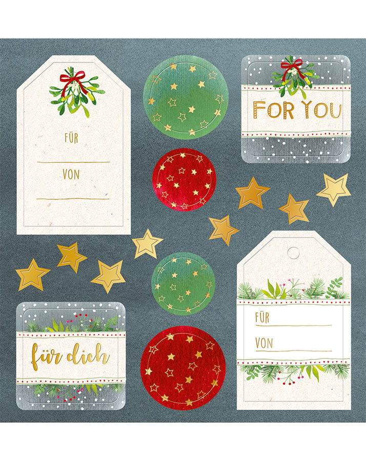 Stickerbuch Weihnachten