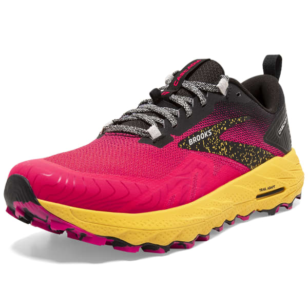 Chaussure trail BROOKS CASCADIA 17 W DIVA PINK/BLACK/LEMON CHROME