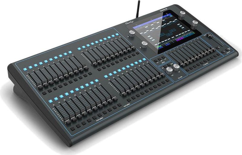 ChamSys QuickQ 30 - DMX-lichtsturingspaneel - 2048 DMX-kanalen - Wi-Fi-integratie