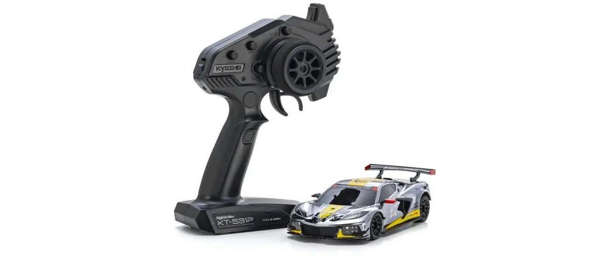 MINI-Z MR-04 Corvette C8-R, Chrome ARTR, 1:27<br>On-Road RWD-Modell