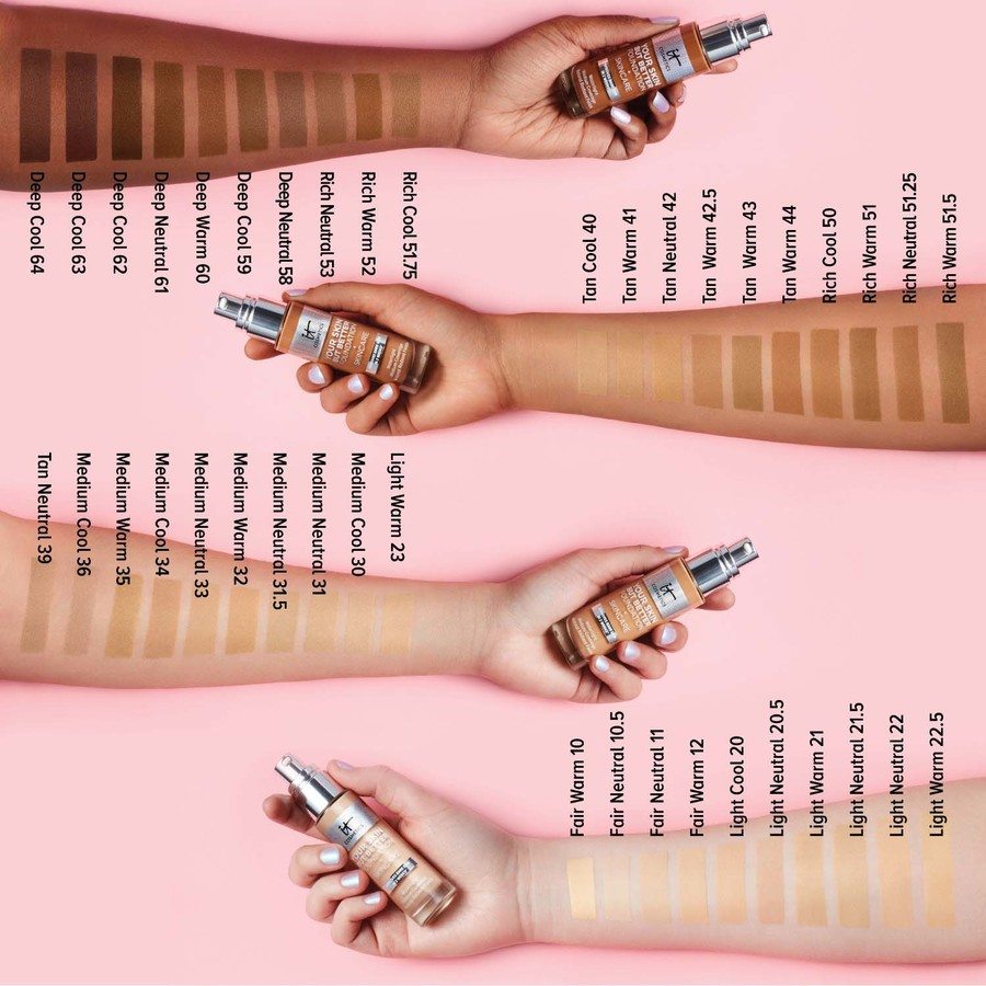 It Cosmetics Your Skin But Better Foundation + Skincare 50 Rich Cool 30ml