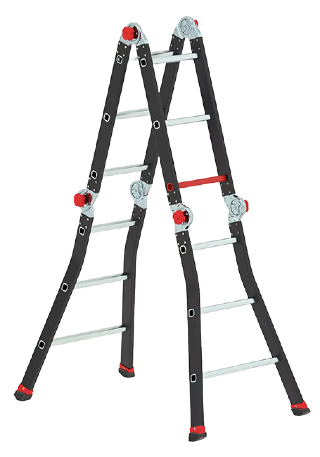 Altrex Varitrex PRO  Vouwladder incl. platform - Aluminium - 4x3 sporten
