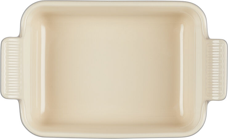 Le Creuset Heritage Rekt Fad 24/19cm Flint Flint