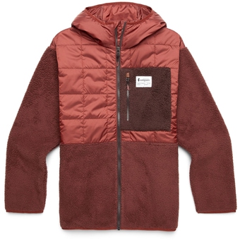 Cotopaxi Trico Hybrid Hooded Fleecejacke Rusty and Chestnut Herren