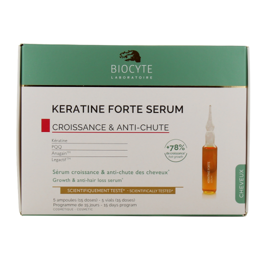 Sérum anti-chute Kératine Forte Biocyte