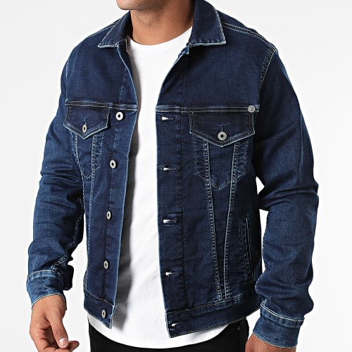 Veste Jean Pinner PM400908HG4 Bleu Denim